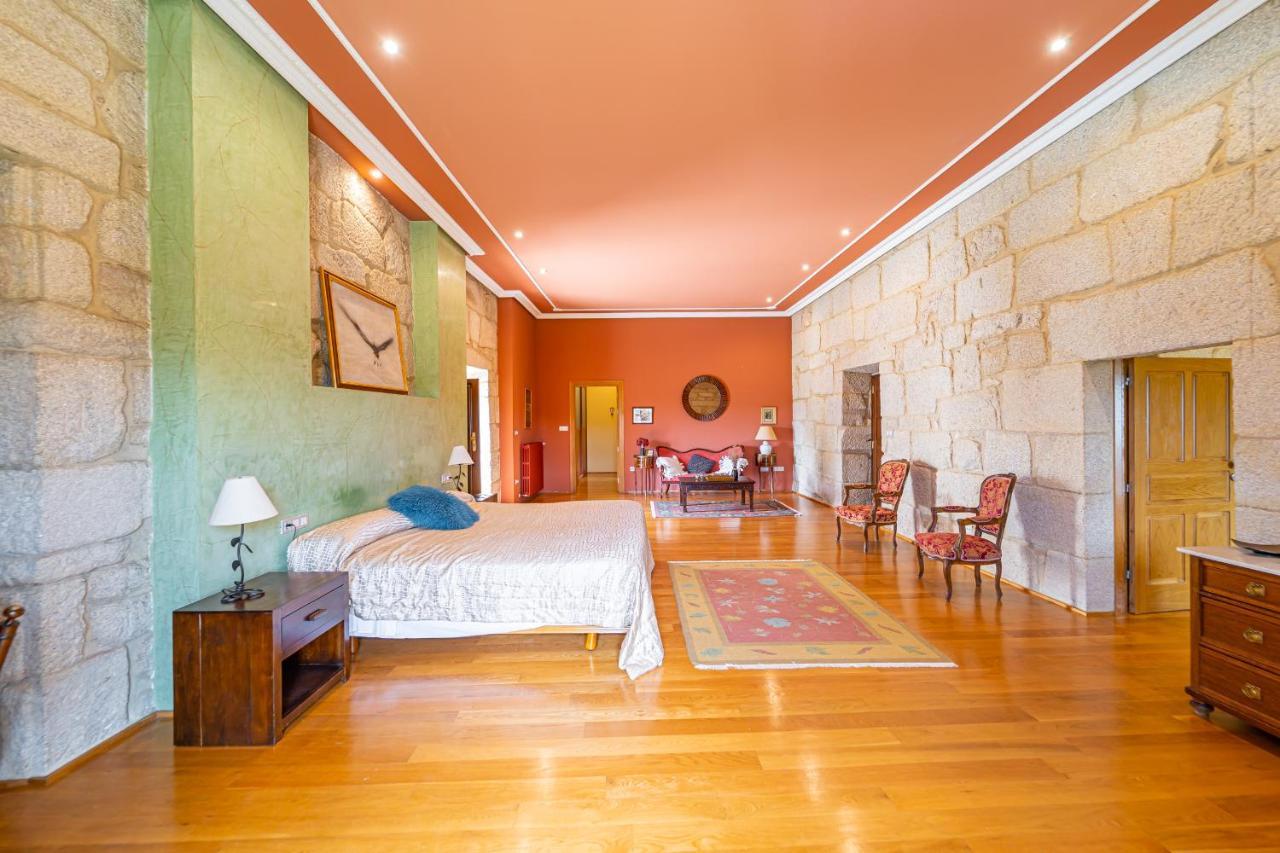 Casa Rural Pazo San Damian Amoeiro Esterno foto