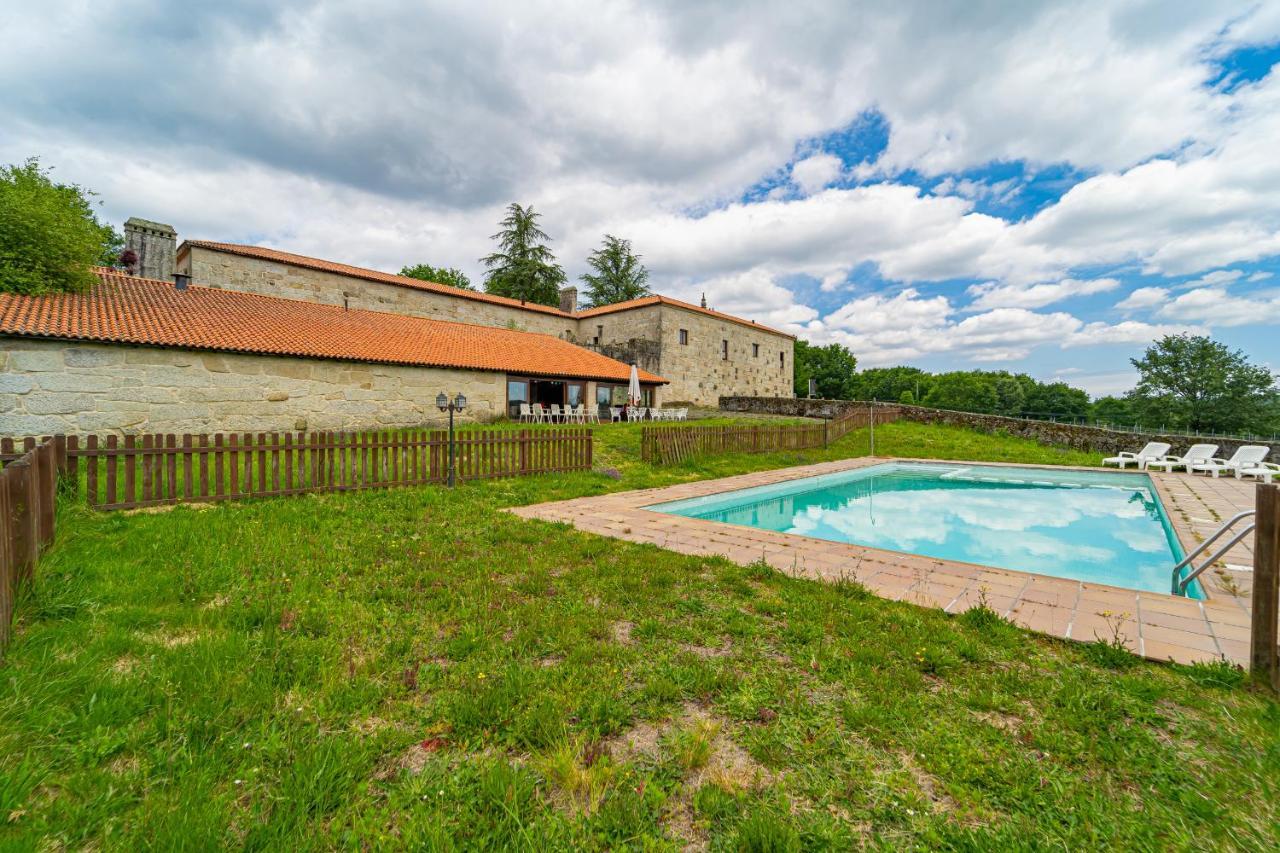 Casa Rural Pazo San Damian Amoeiro Esterno foto
