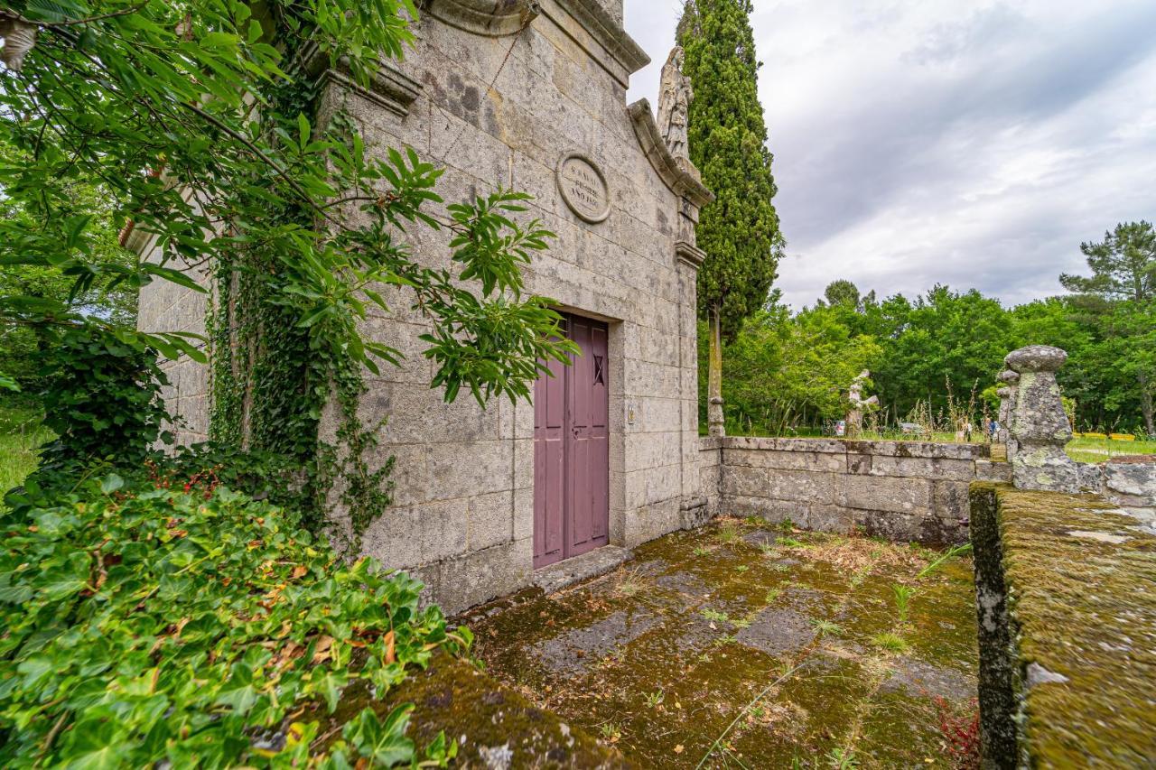 Casa Rural Pazo San Damian Amoeiro Esterno foto