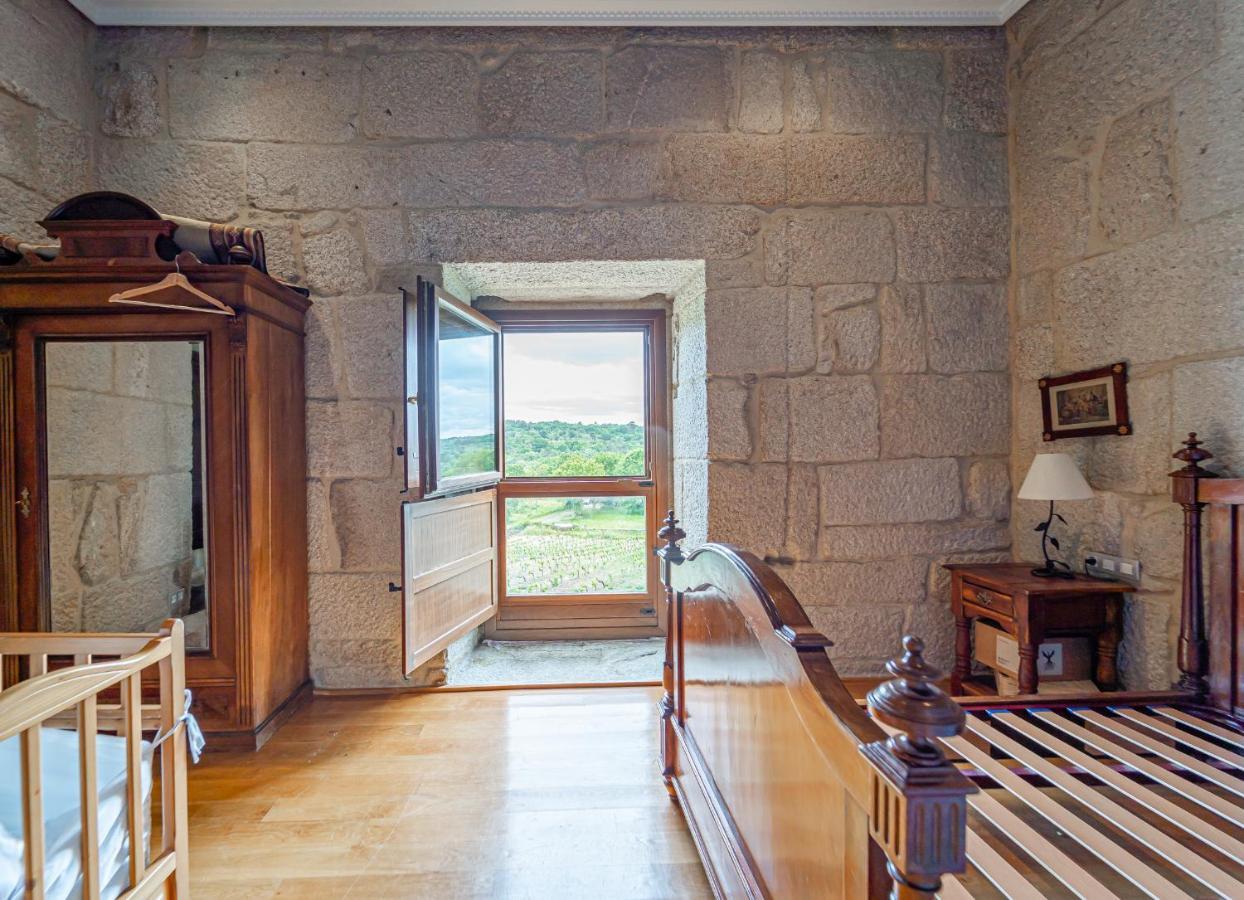 Casa Rural Pazo San Damian Amoeiro Esterno foto