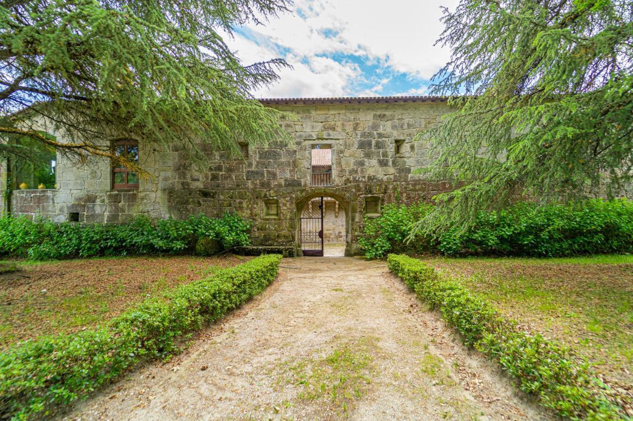 Casa Rural Pazo San Damian Amoeiro Esterno foto