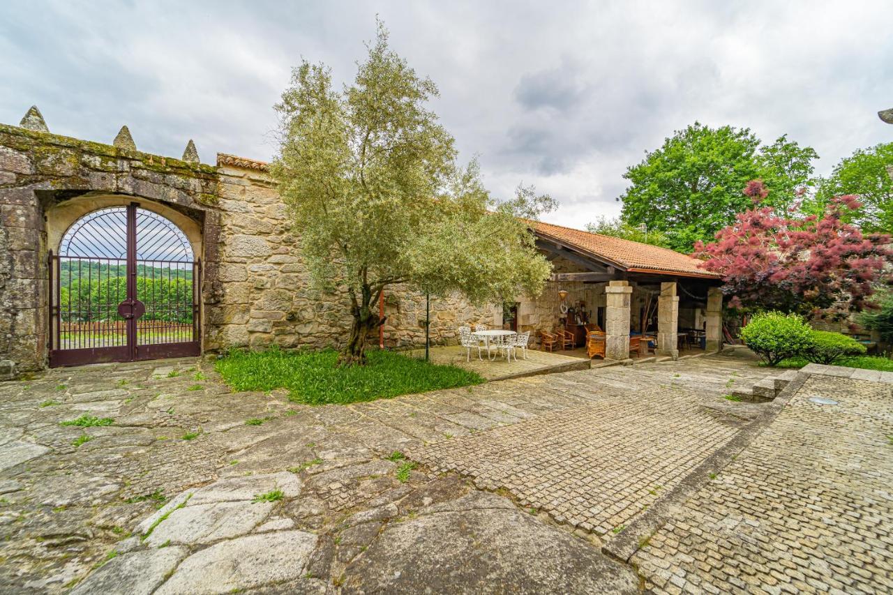 Casa Rural Pazo San Damian Amoeiro Esterno foto