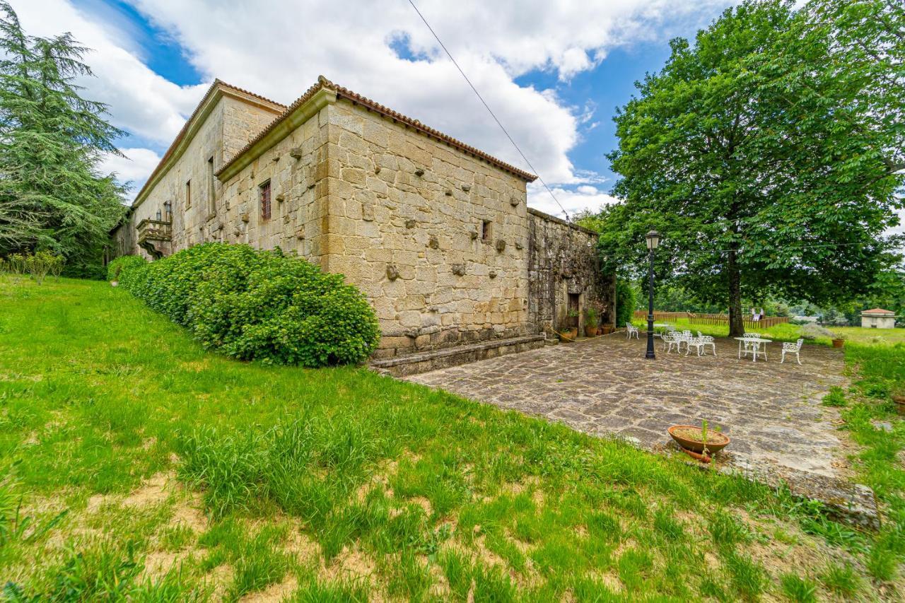Casa Rural Pazo San Damian Amoeiro Esterno foto